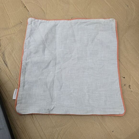 Artistic Accent Floral Print Embroidered Decorative Pillow Cover 18x19 In... - Picture 4 of 12